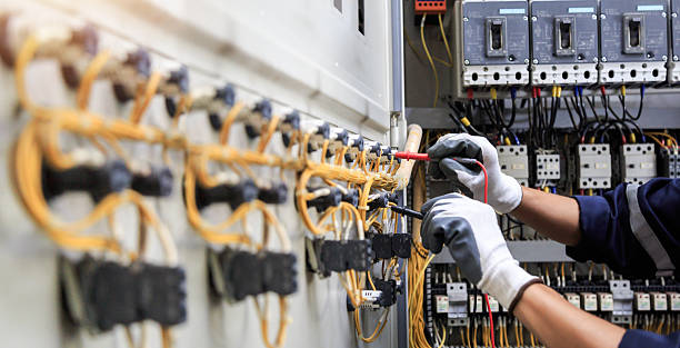Professional Electrician technician working in Fall River, WI